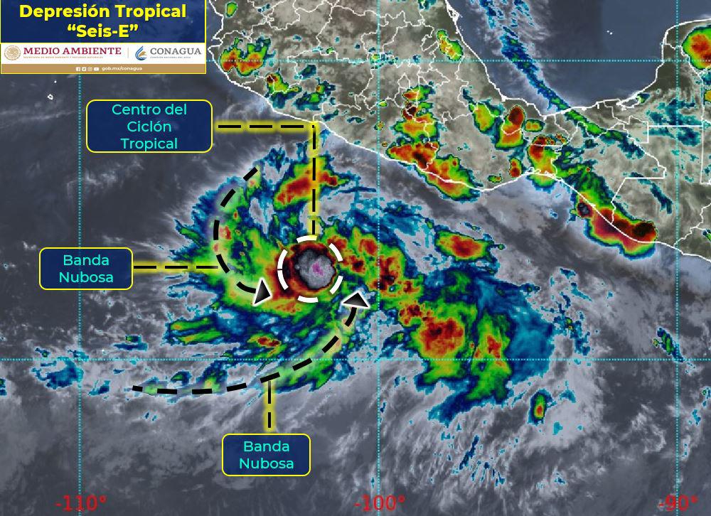 Alerta En El Pac Fico Se Forma Depresi N Tropical Con Potencial Para