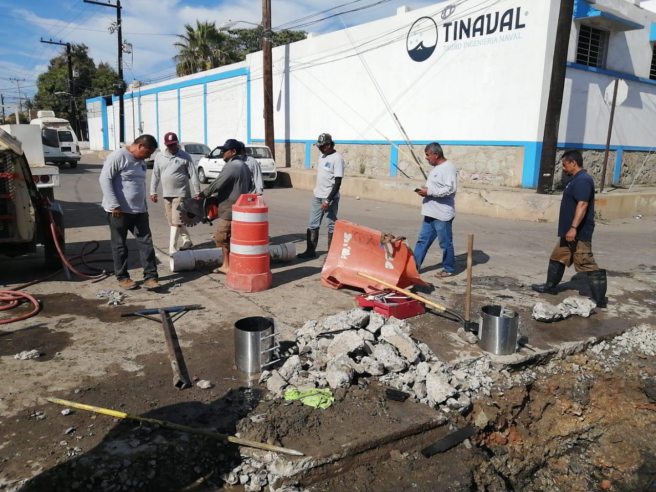 Reabre Jumapam válvulas de abasto de agua en el Centro de Mazatlán