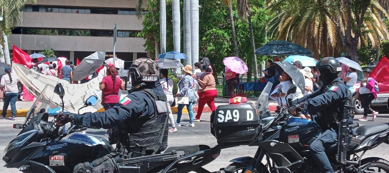 El Movimiento Antorchista Sinaloense Marcha Al Palacio De Gobierno Para