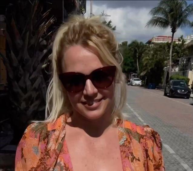 Britney Spears celebra un año de libertad en Playa del Carmen