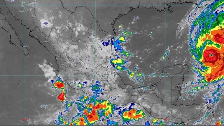 Prevén para Sinaloa intervalos de chubascos durante la tarde de este martes