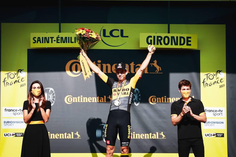 $!Wout van Aert domina la contrarreloj en el Tour de Francia