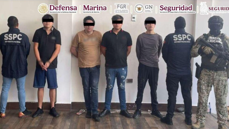 Detienen a cuatro operadores de ‘La Perris’ en Las Quintas, en Culiacán