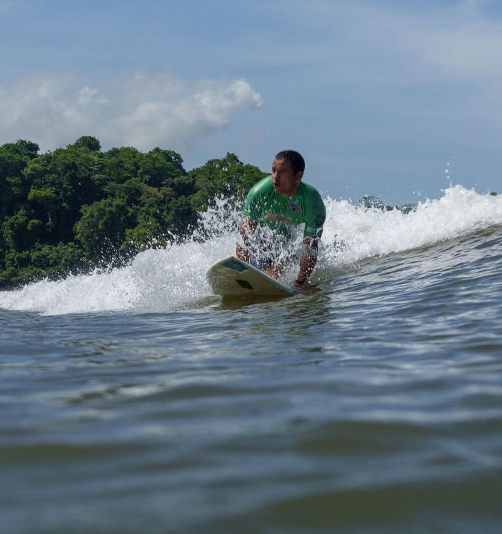 $!Repite ‘Shutama’ segundo puesto en el Adaptive Surfing World Tour