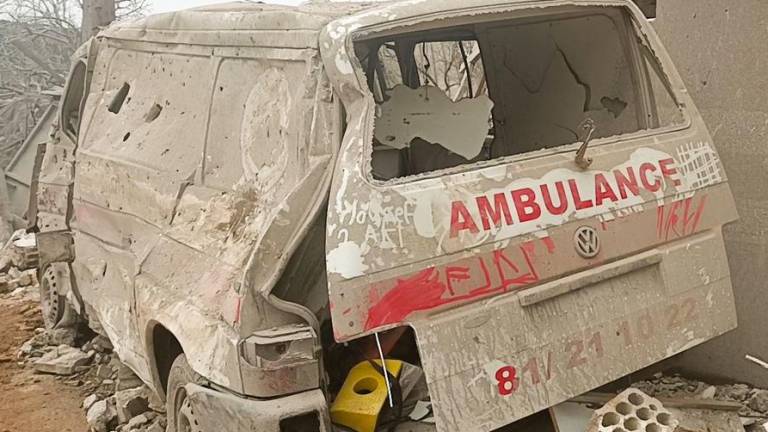 La destrucción de la aldea de Hebbariyeh, en el sur del Líbano, fue consecuencia de las hostilidades al otro lado de la Línea Azul.