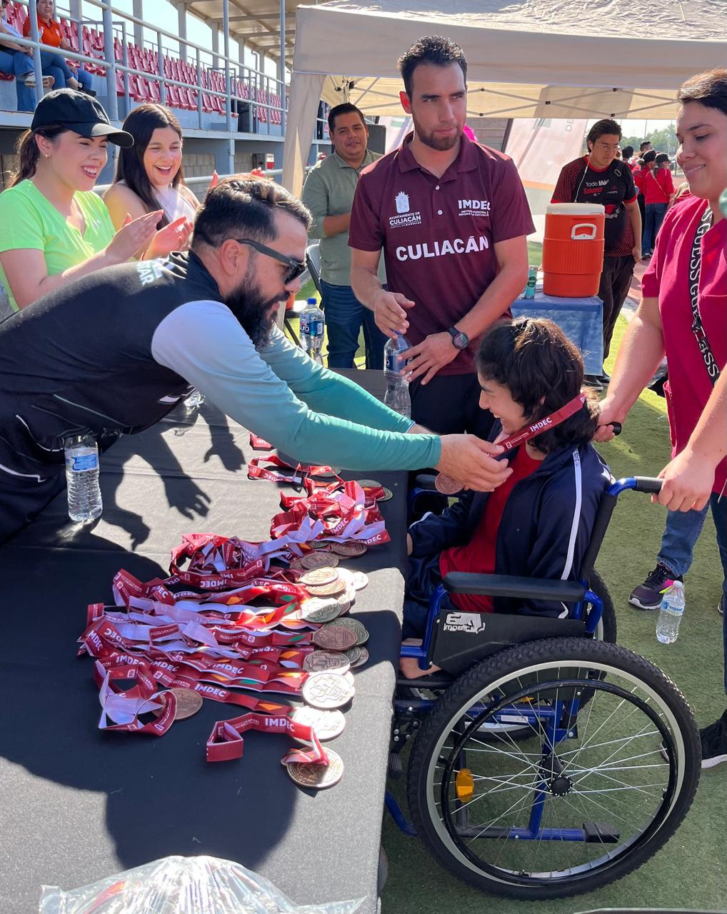 $!Celebran convivencia deportiva por la inclusión de personas con discapacidad, en Culiacán