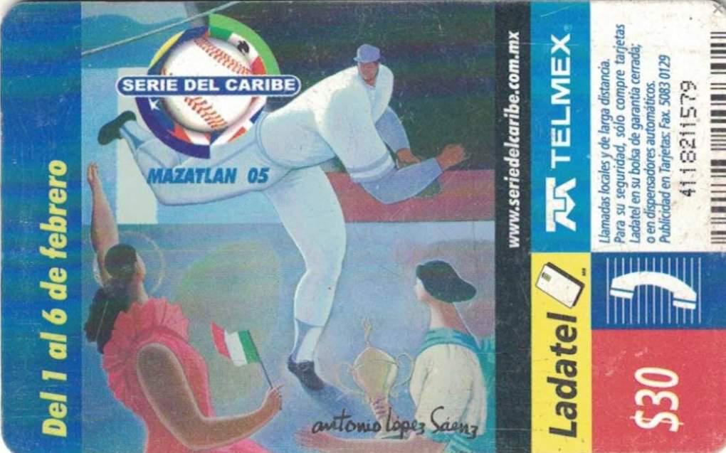 $!Su obra fue expuesta también durante la Serie del Caribe de 2005.