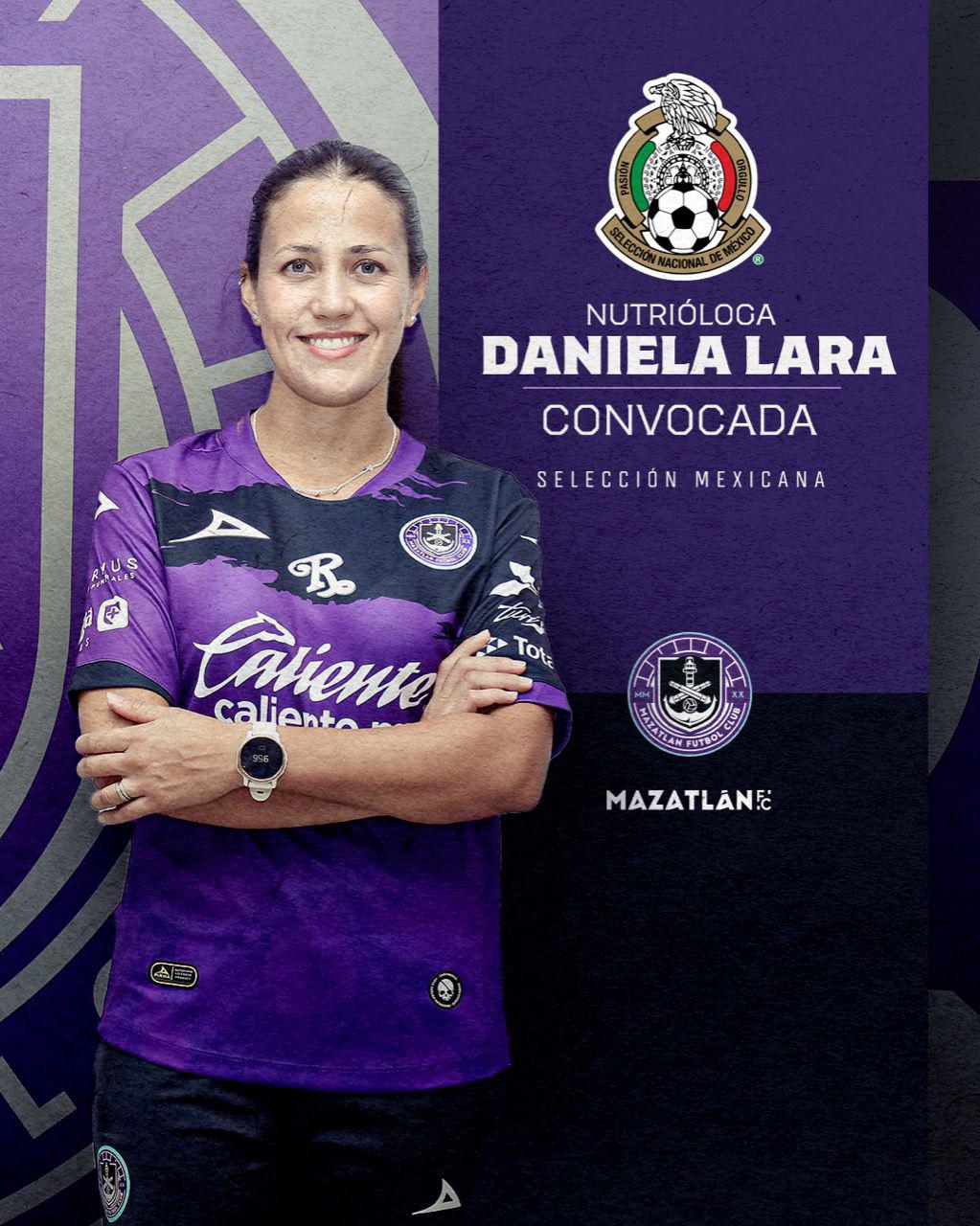 $!Daniela Lara, nutrióloga del Mazatlán FC, es llamada al Tri mayor