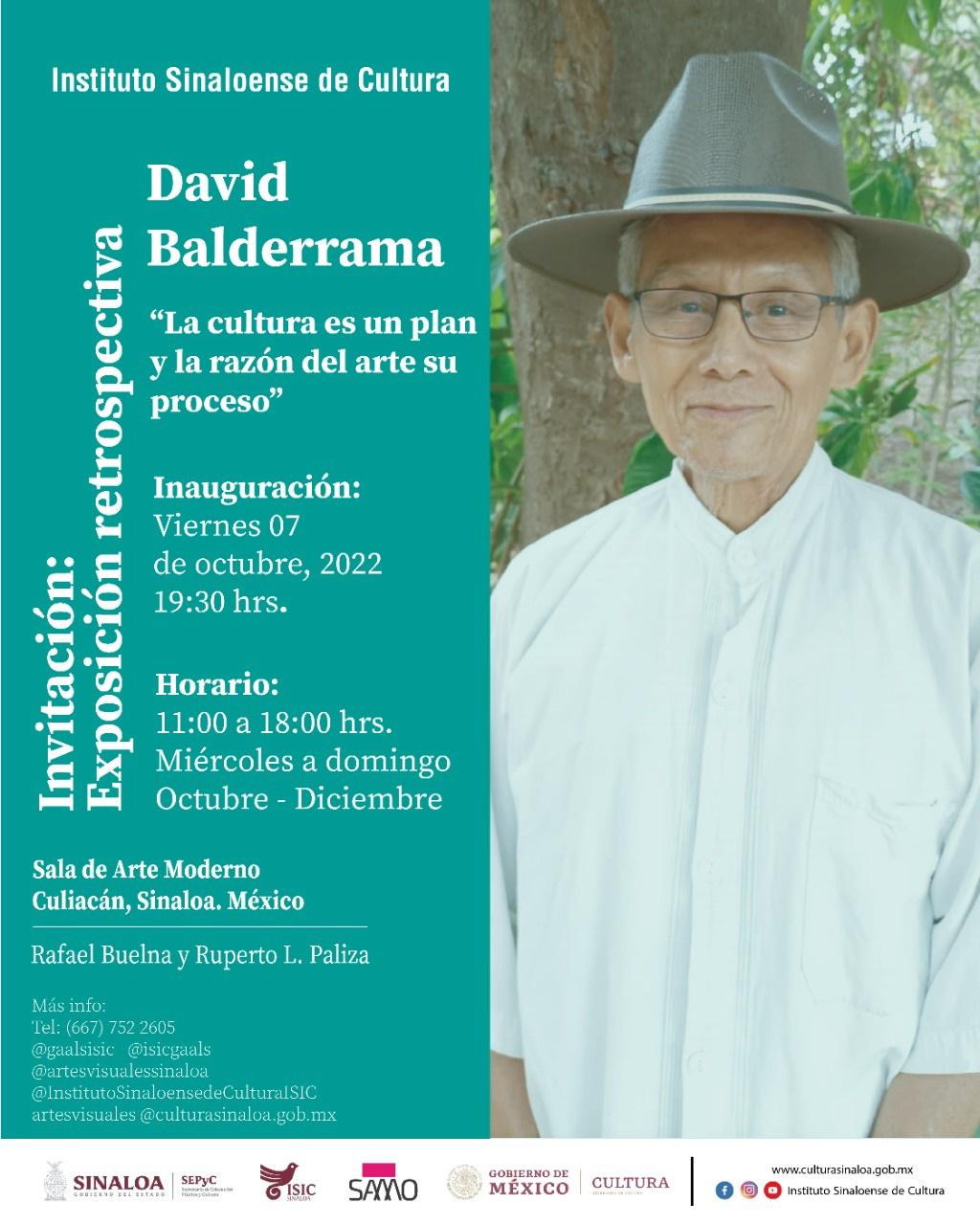 $!Este viernes, expo retrospectiva del creador David Balderrama, en el Isic