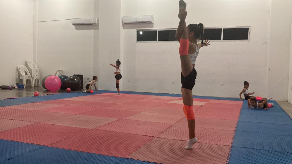 $!Da equipo de Gimnasia Rítmica Imdem muestra de avances técnicos