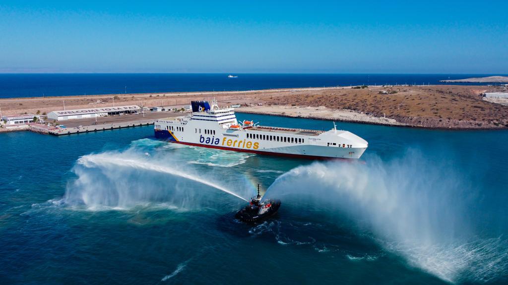 $!Baja Ferries incorpora el buque California Star a su servicio