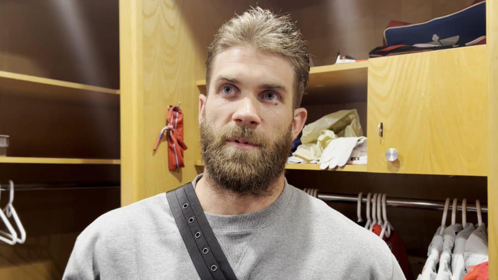 $!Bryce Harper avanza y podría regresar a finales de mes