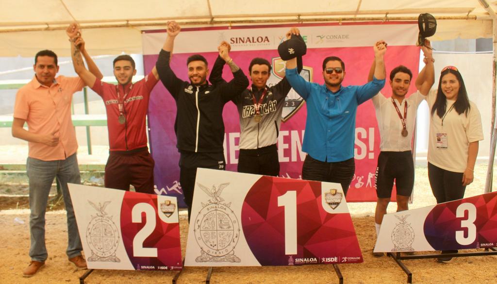 $!Llega Mazatlán a cinco medallas de oro en el ciclismo estatal