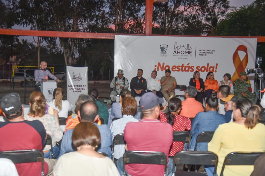 $!Instalan Mesa de Diálogo y Paz en pro de la Seguridad de Mujeres de Ahome