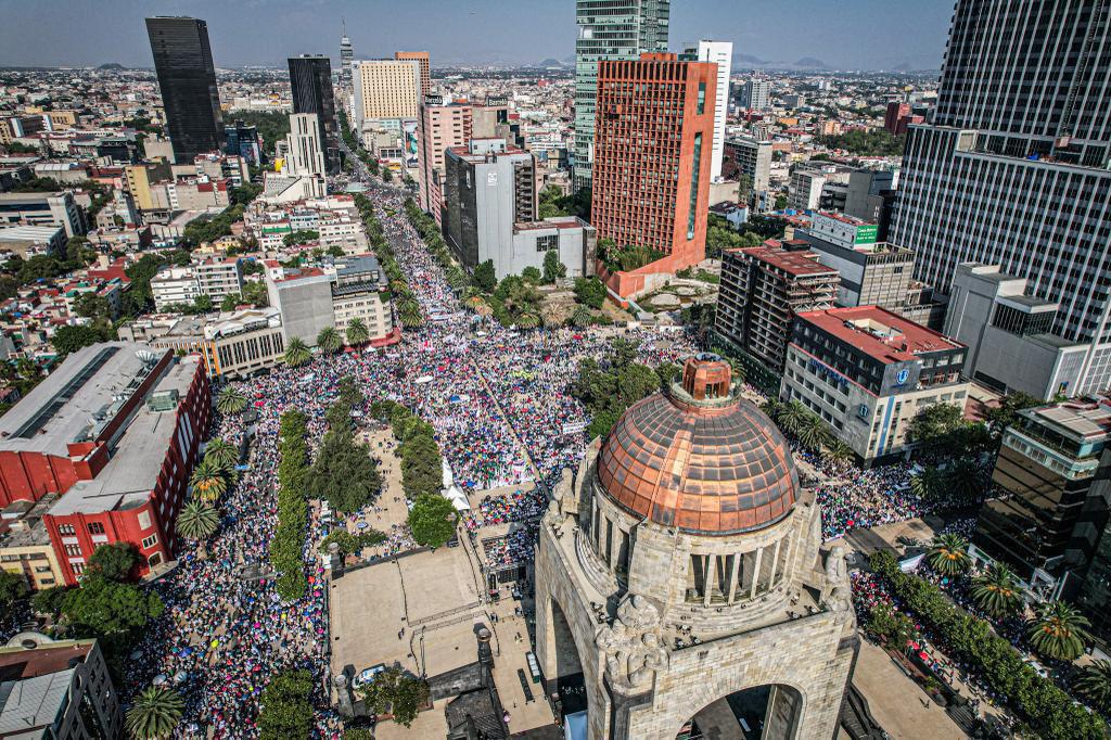 $!Sheinbaum se despide de la CdMx en busca de la presidencia