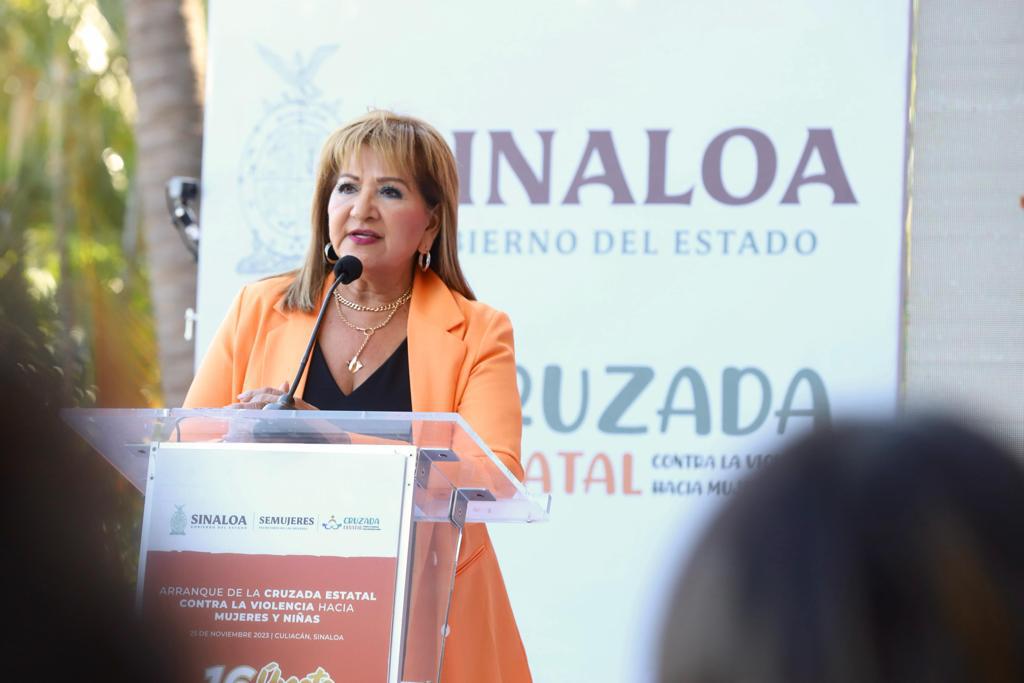 $!Inauguran Cruzada Estatal Contra la Violencia Hacia Mujeres y Niñas en Sinaloa