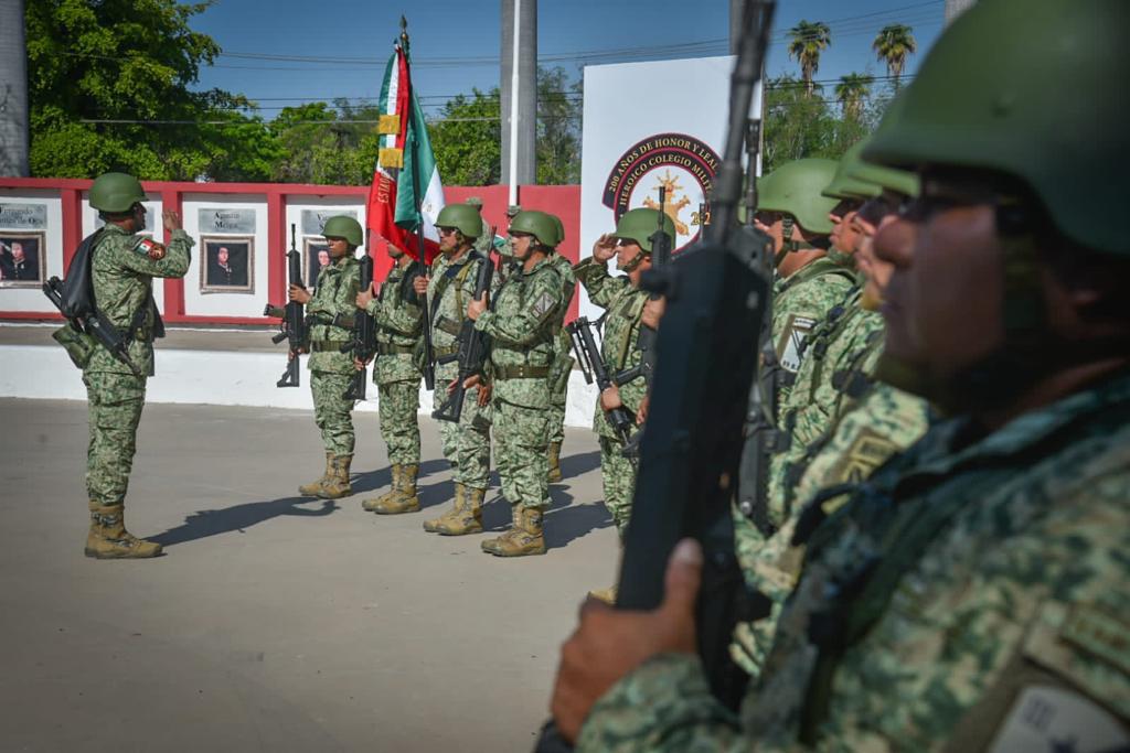 $!Conmemoran en Los Mochis el 176 aniversario de la Gesta Heroica de los Niños Héroes