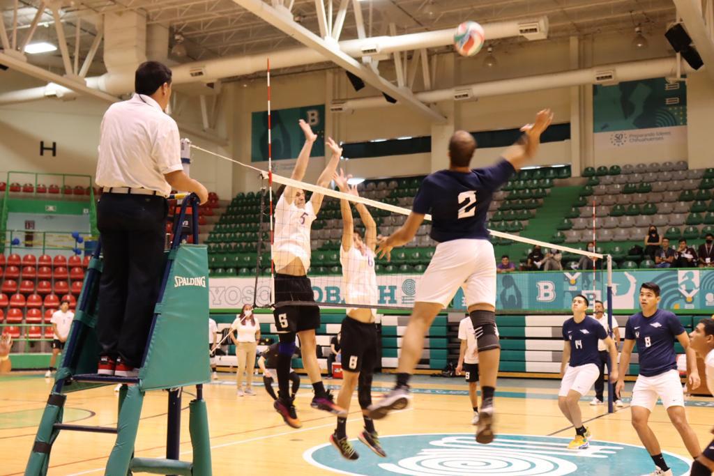 $!Águilas UAS, entre los mejores cuatro del país en voleibol de sala varonil de la Universiada Nacional 2022