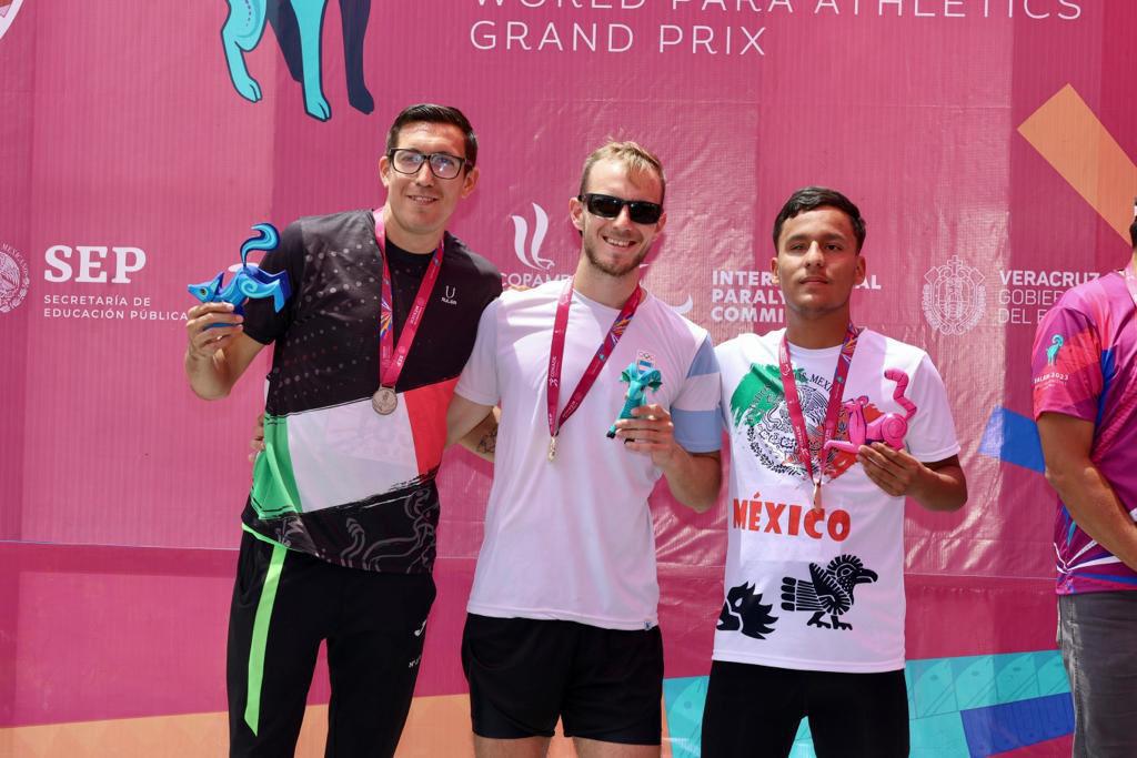 $!Sinaloenses ganan oro en Grand Prix Mundial de Paratletismo