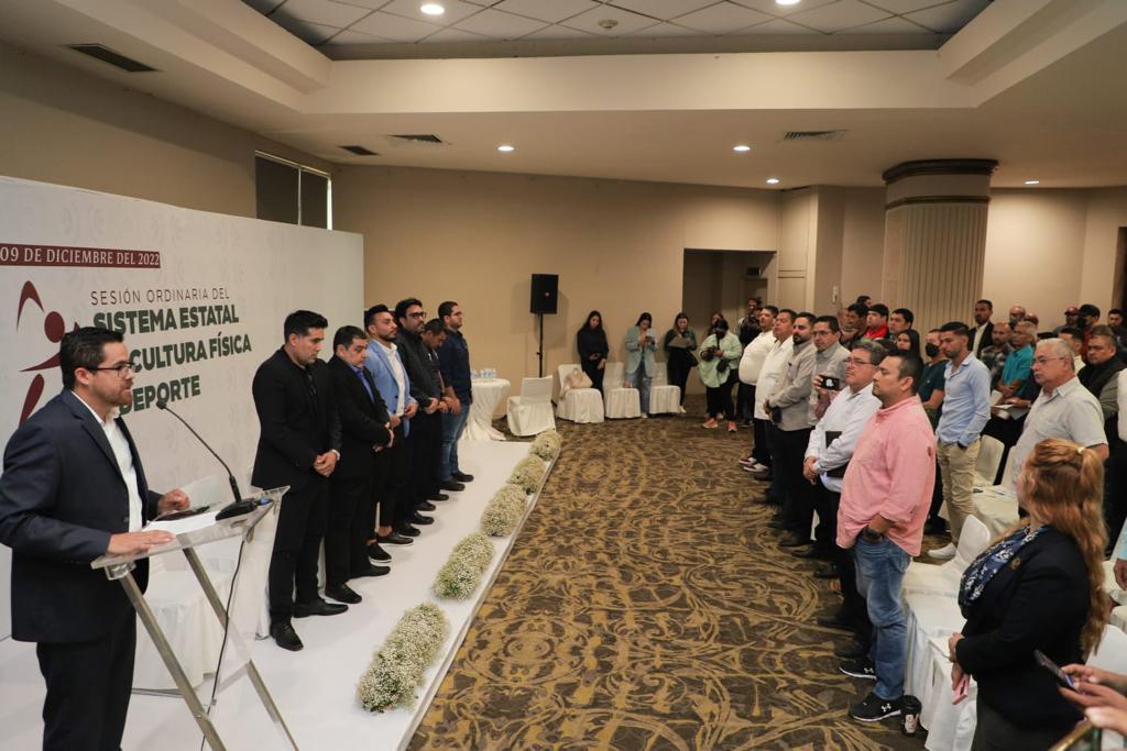 $!Realizan Sesión Ordinaria del Sistema Estatal de Cultura Física y Deporte 2022