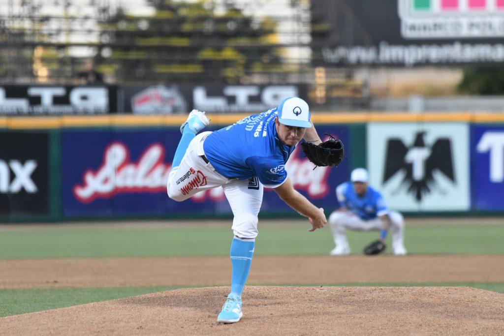 $!Con gran salida de Gavin, Algodoneros blanquea a Naranjeros