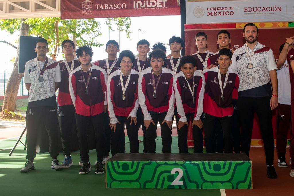 $!Sinaloa se queda con la plata en el baloncesto de los Nacionales Conade