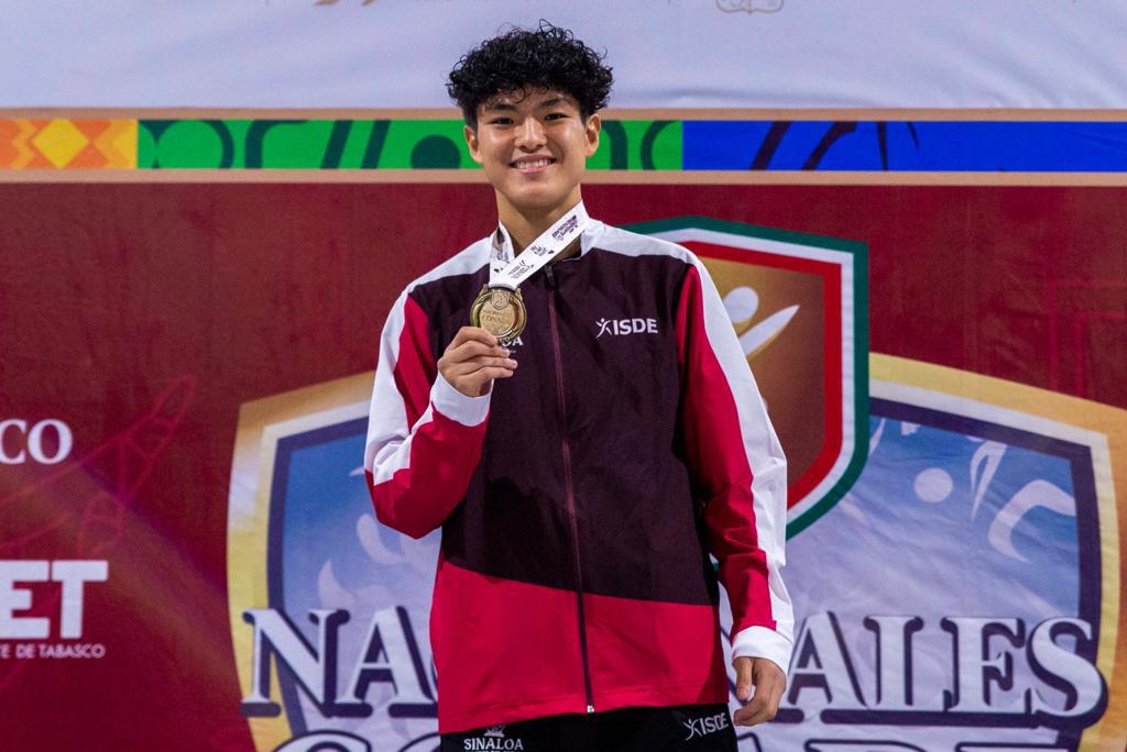 $!Hiroto Yoshii le da el oro 30 a Sinaloa, en el karate de los Nacionales 2023