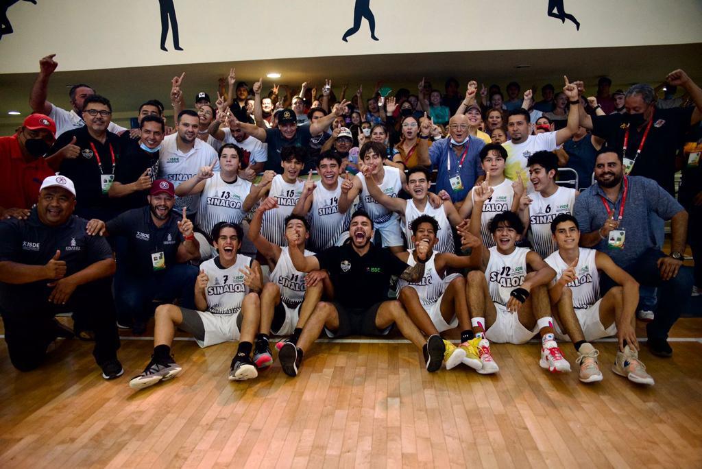 $!Sinaloa se cuelga oro y plata en basquetbol de los Juegos Nacionales Conade