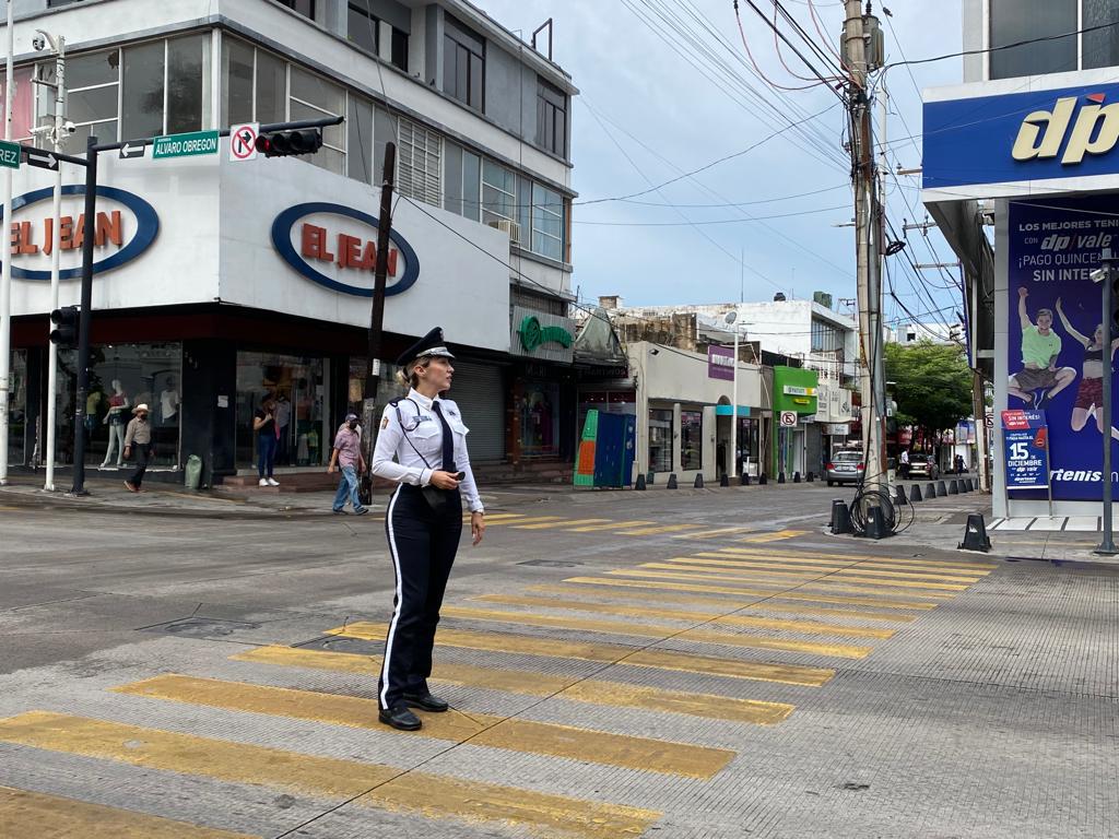 $!Buscan mantener al peatón en la cima de la pirámide de movilidad en Culiacán