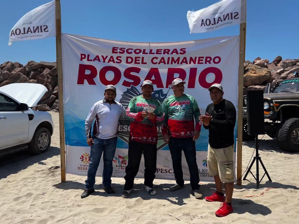 $!Mendoza atrapa premio principal en Torneo de Pesca de Orilla Rosario 2023