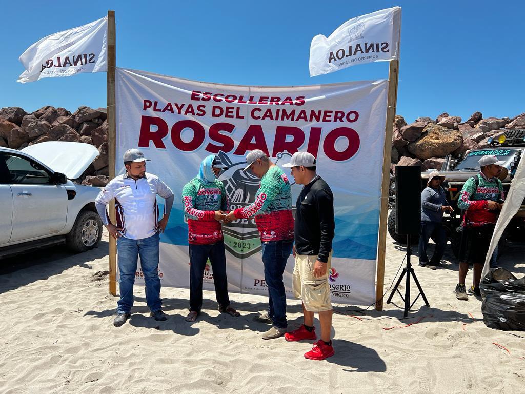 $!Mendoza atrapa premio principal en Torneo de Pesca de Orilla Rosario 2023