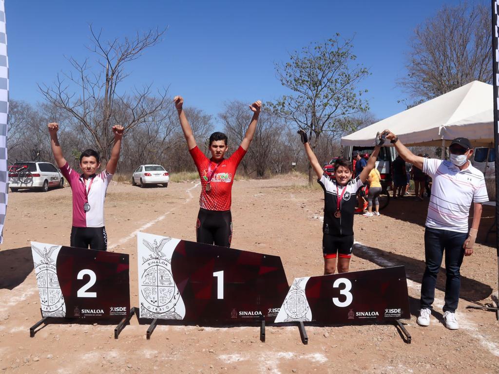 $!Mazatlán, con 8 medallas en el ciclismo de montaña de los Juegos Conade