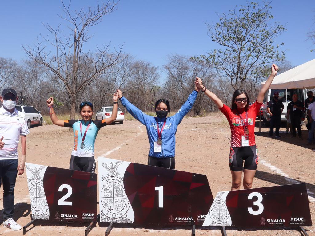 $!Mazatlán, con 8 medallas en el ciclismo de montaña de los Juegos Conade