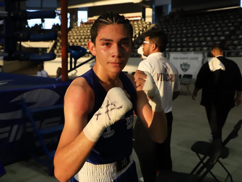 $!Dos sinaloenses aseguran final en boxeo de Nacionales Conade