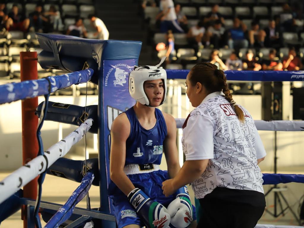 $!Dos sinaloenses aseguran final en boxeo de Nacionales Conade