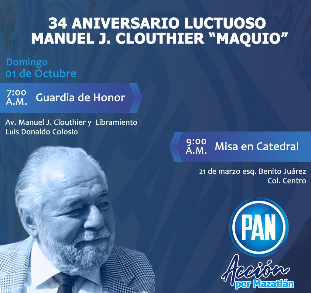 $!Con guardias de honor y misas, se recordará este 1 de octubre a ‘Maquío’ Clouthier