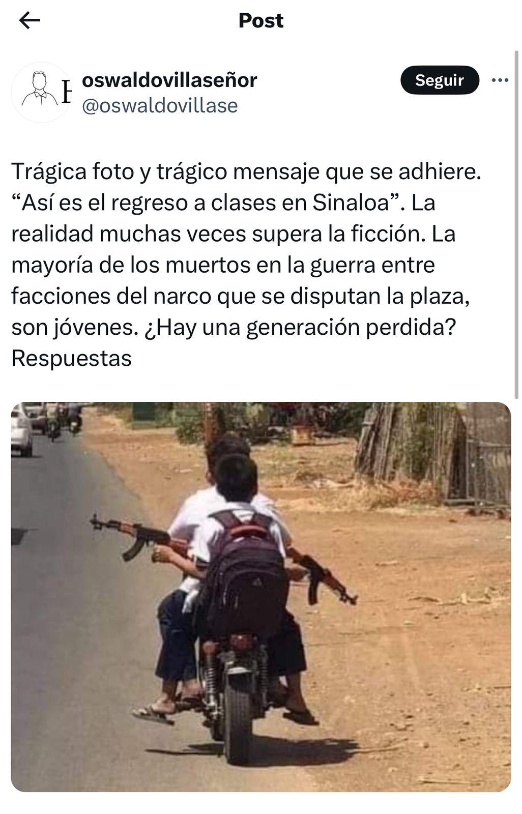 $!Niños con cuerno de chivo y balaceras en el aeropuerto... las cosas que NO han sucedido en Culiacán en esta ola de violencia