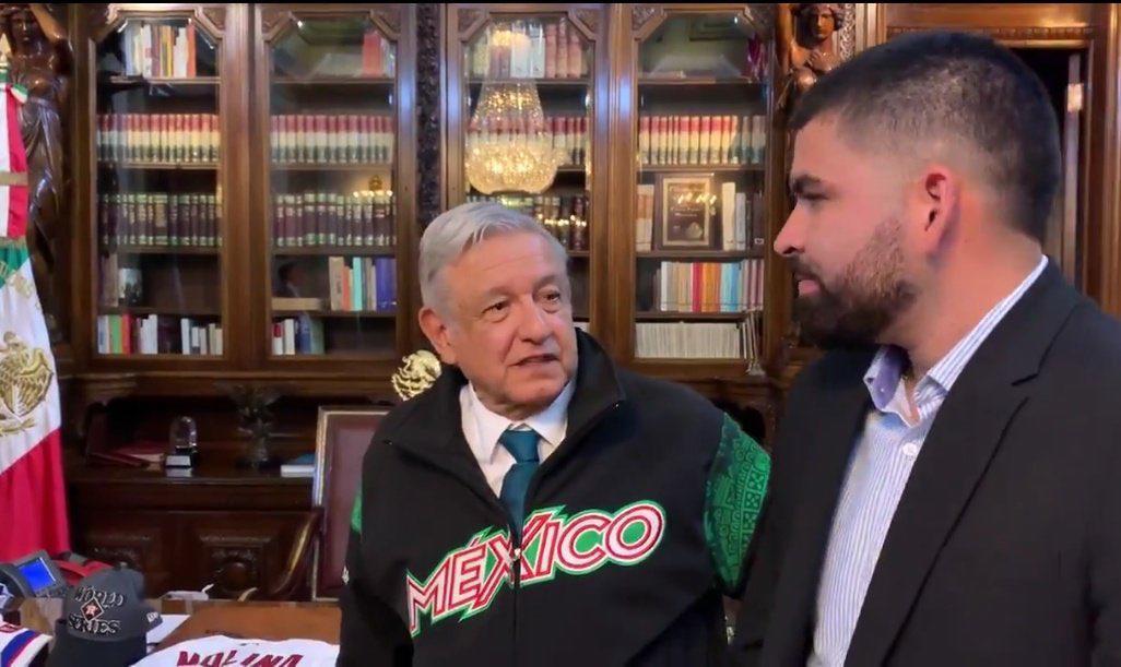 $!AMLO va con Houston en la Serie Mundial porque tiene más latinos y va un mexicano