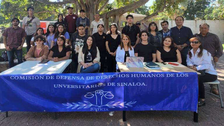 Estudiantes y docentes de la UAS crean Comisión de Derechos Humanos para universitarios en Sinaloa