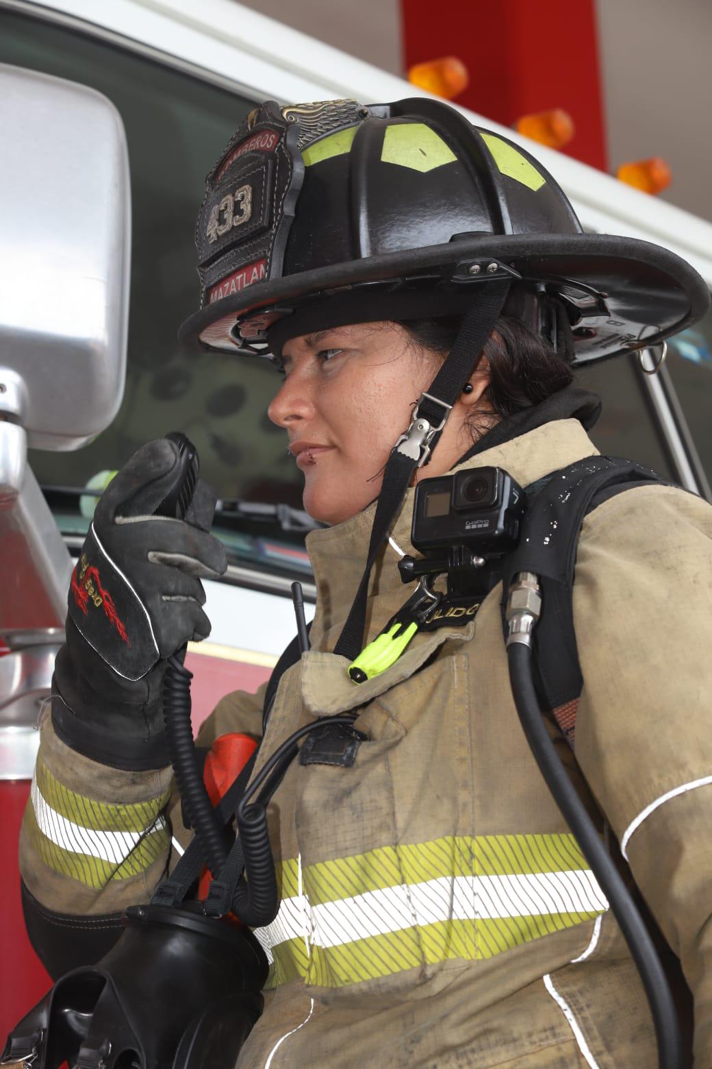 $!Para mí ser bombero es pasión por la humanidad: Martha Laura Pulido Saucedo