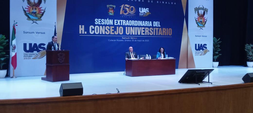 $!Amenaza Rector de la UAS con nueva marcha a nivel estatal