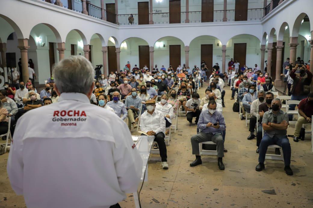 $!Plantea Rocha Moya descentralizar la cultura