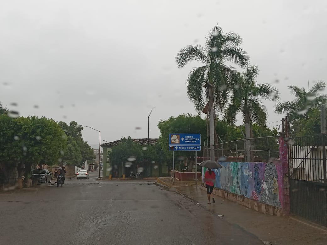 $!Llegan lluvias ligeras a Rosario tras llegada de frente frío