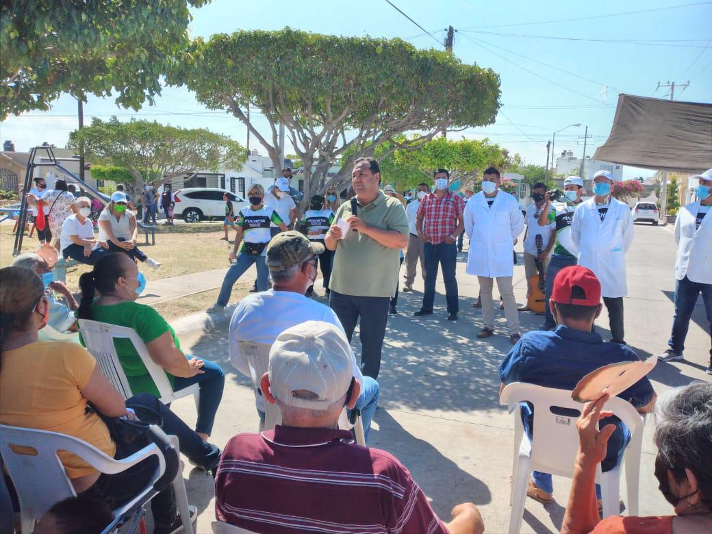 $!Asegura Pucheta que la gente está contenta con él