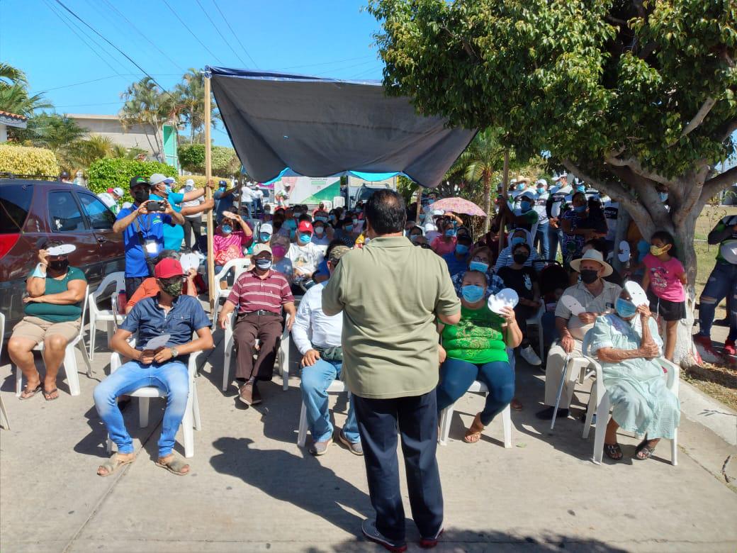 $!Asegura Pucheta que la gente está contenta con él