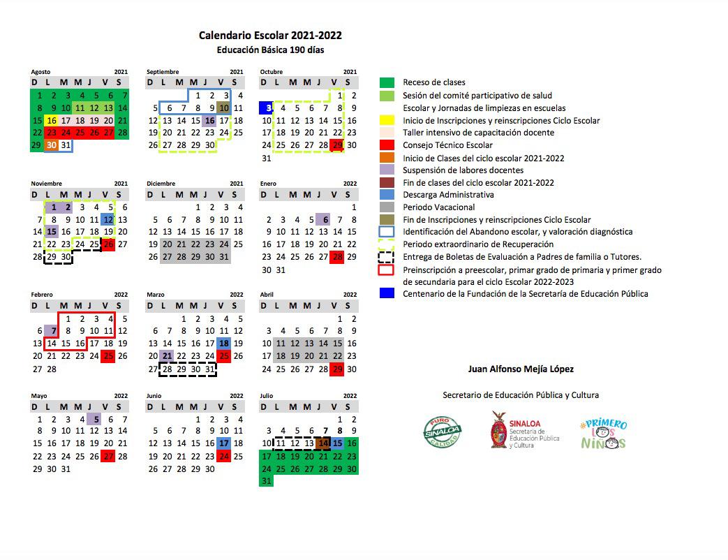 $!Pide Sinaloa a la SEP calendario escolar de 190 días y no de 200