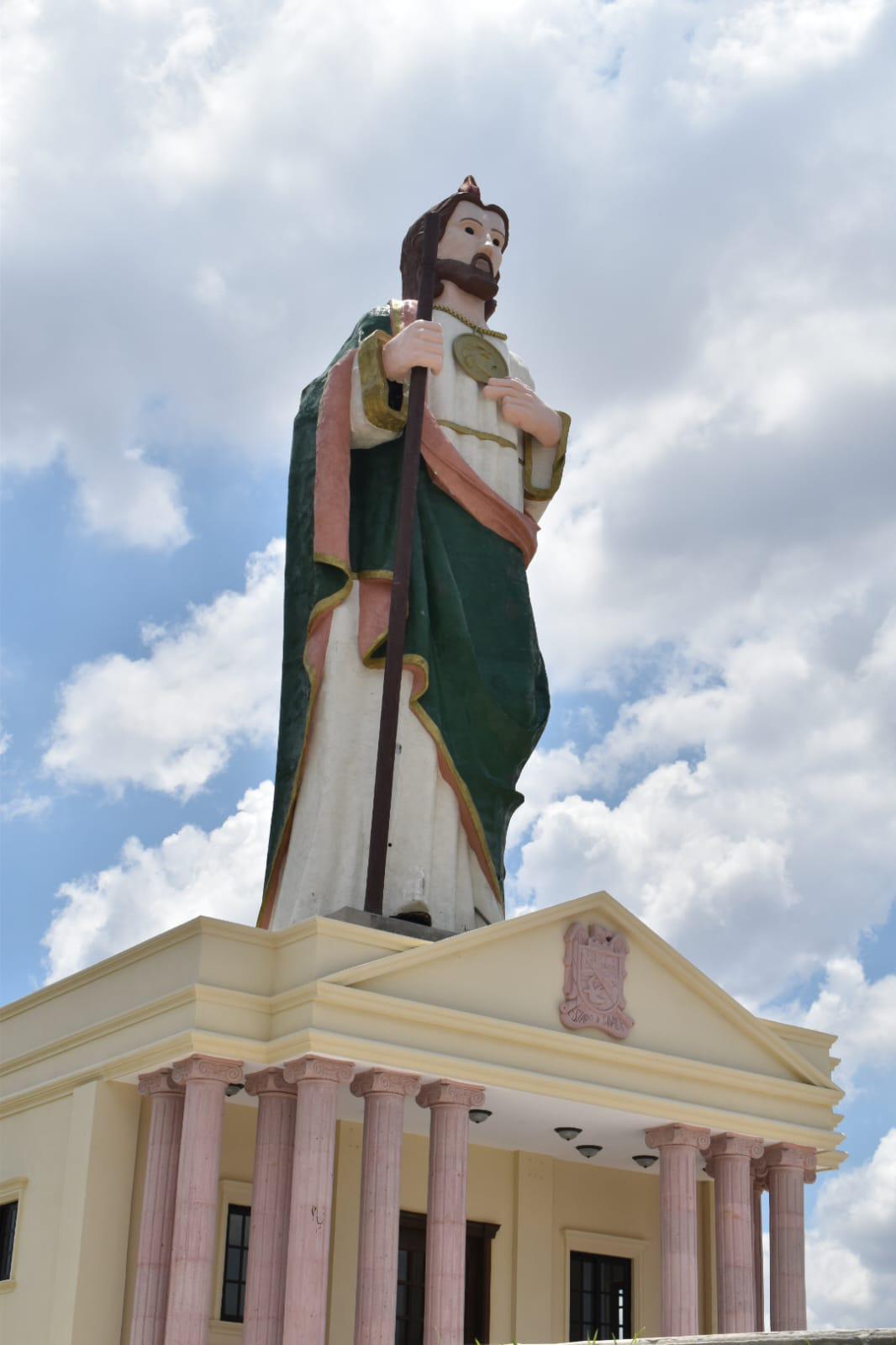 $!Inaugurará Gobernador estatua gigante de San Judas Tadeo en Badiraguato este martes