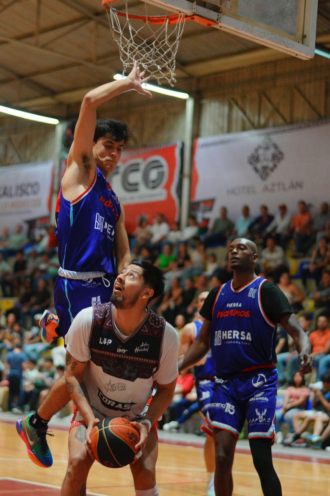 $!Marinos Basketball tropieza al inicio de gira por Nayarit