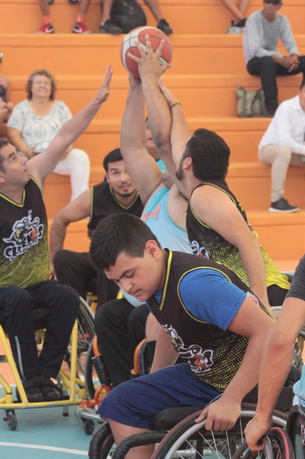 $!Mazatlán defiende la casa en la Liga de Baloncesto de Silla de Ruedas