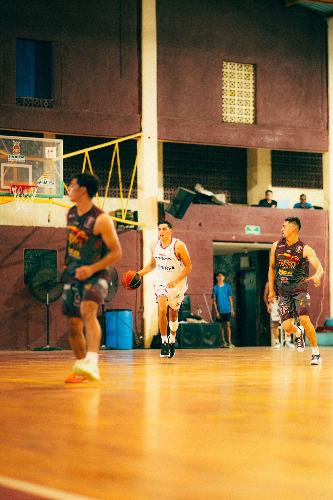 $!Deja ir triunfo en casa Marinos Basketball ante Nogales